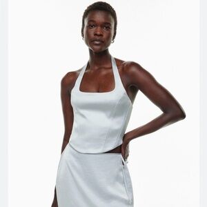 Aritzia Satin Corset